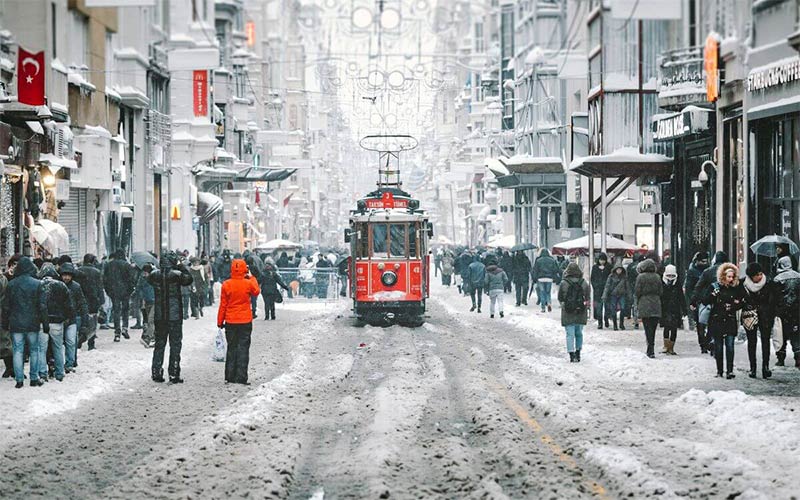 istanbul in winter