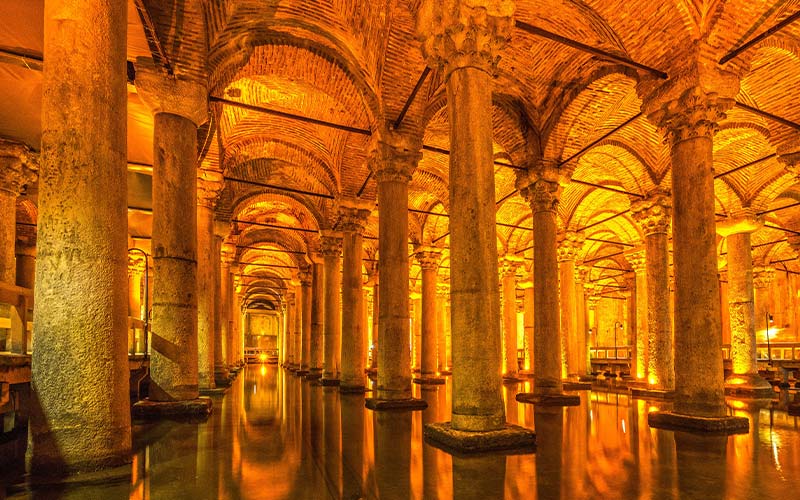 basilica cistern istanbul