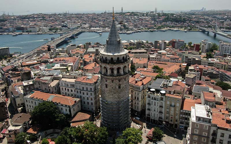 galata tower view