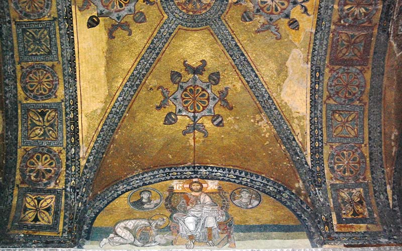 mosaics hagia sophia
