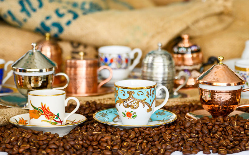 turkish coffee and tea